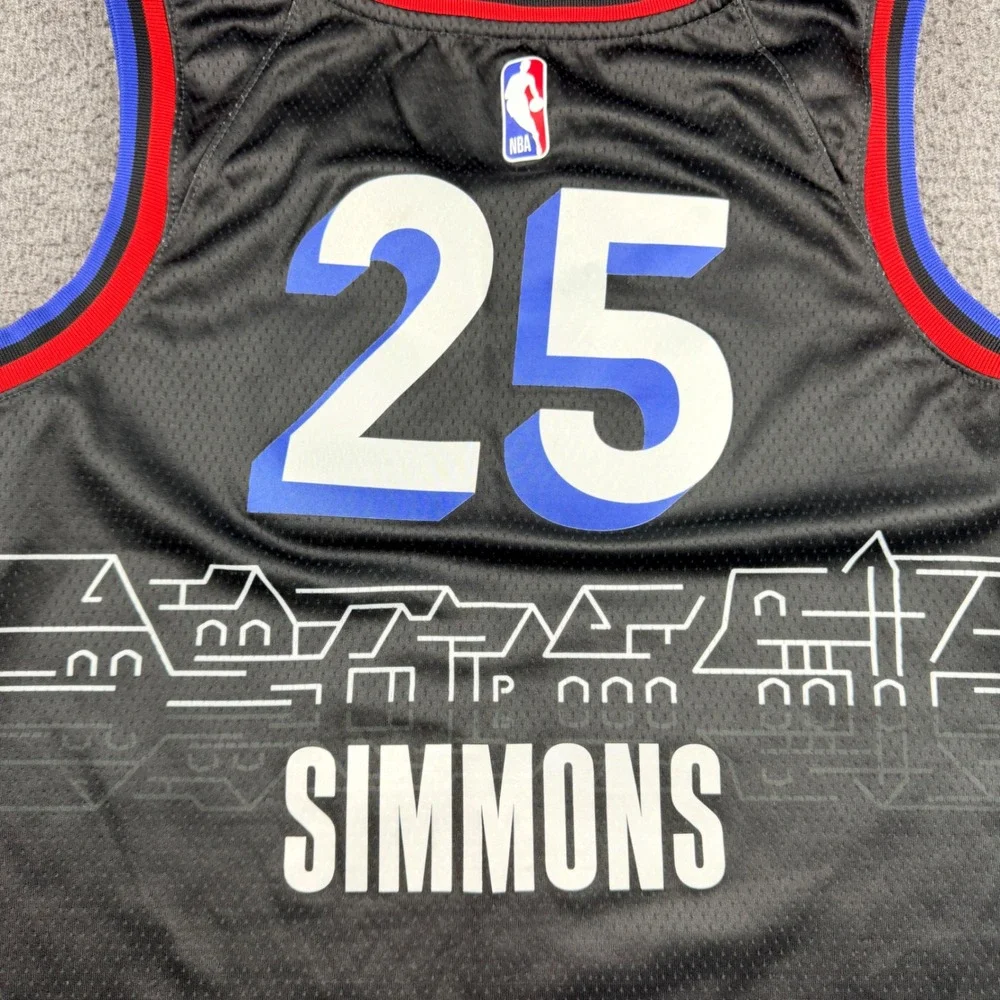 Nike Ben Simmons‎ Philadelphia 76ers Men's S City Edition Swingman Jersey Black